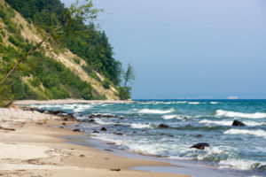 Rügen, Küstenwanderweg zwischen Sellin und Binz, Steilküste Rügen, Küstenwanderweg zwischen Sellin und Binz, Steilküste